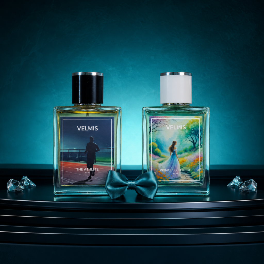You + Me Duo couple perfume set by Velmis