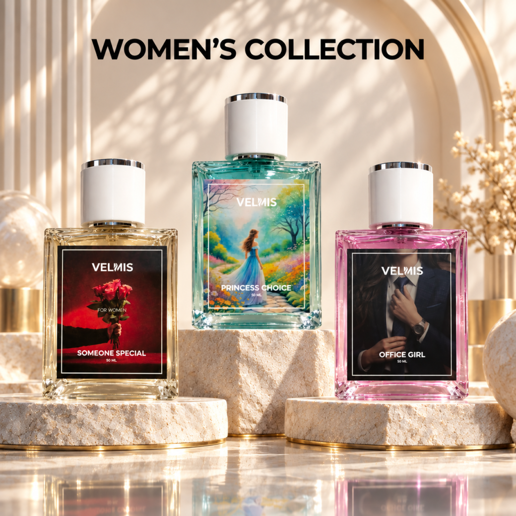 Women's Collection perfume set by Velmis featuring Princess Choice, Someone Special for Women and Office Girl