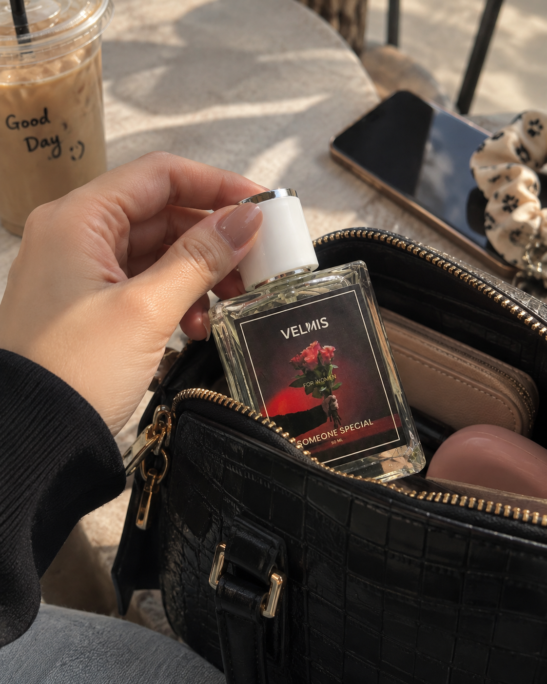 Someone Special for Women perfume in handbag